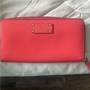 Brand new coral Kate Spade wallet
